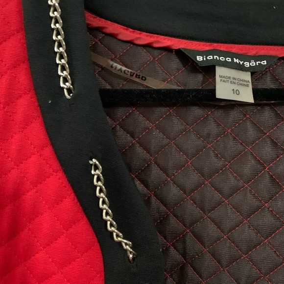 Size 10, Poppy red jacket - Picture 4 of 4